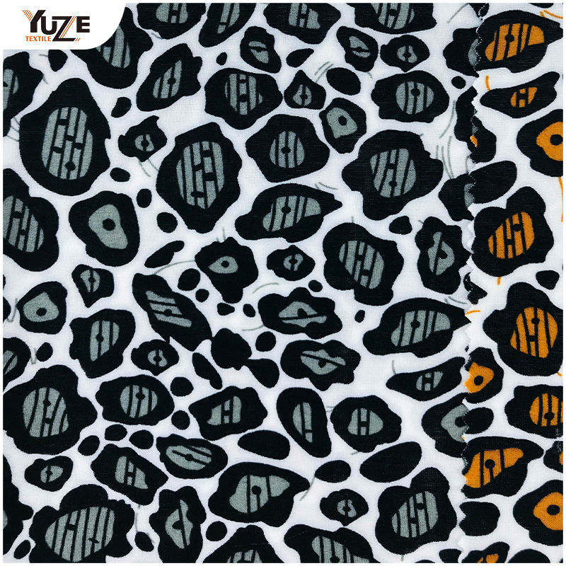 YZS18-242 fdy spandex print