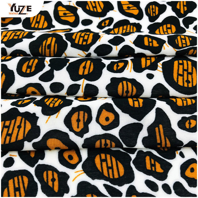 YZS18-242 fdy spandex print