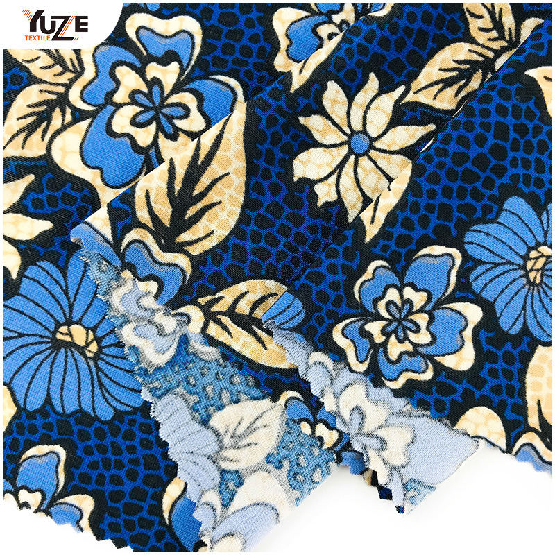 YZS20-270-17 fdy spandex print