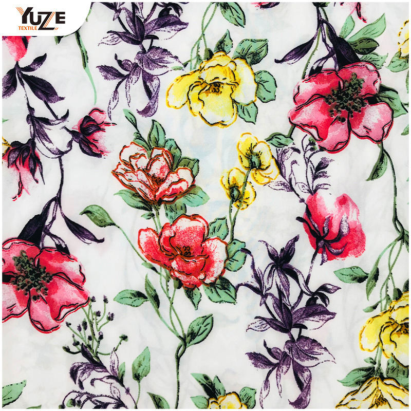 YZS20-375-5 fdy spandex print