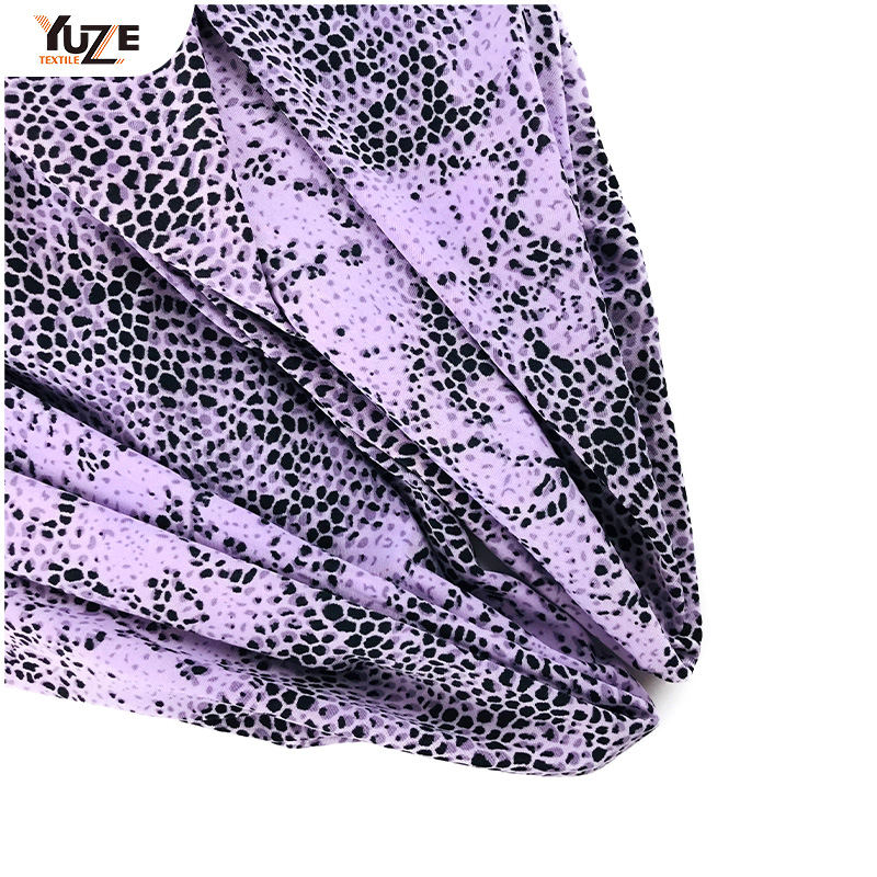 YZS20-377-3 fdy spandex print