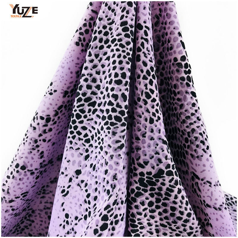 YZS20-377-3 fdy spandex print