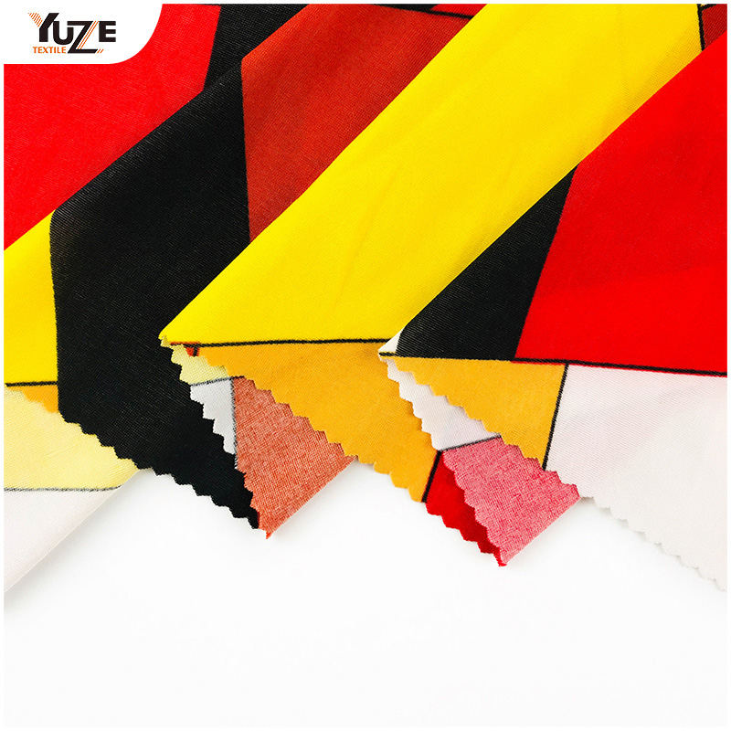 YZS20-378-1 fdy spandex print