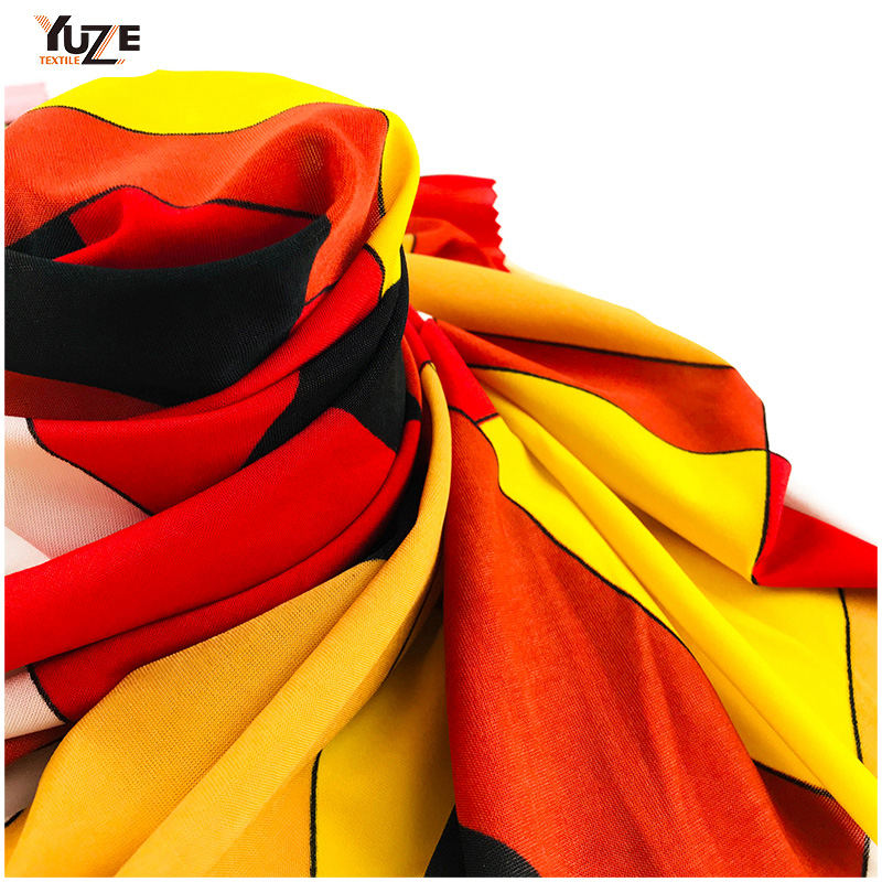 YZS20-378-1 fdy spandex print