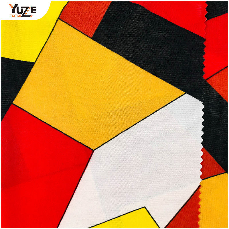 YZS20-378-1 fdy spandex print