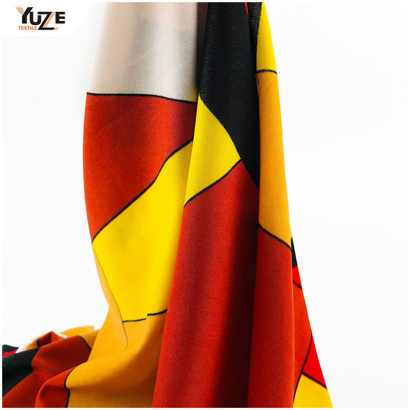 YZS20-378-1 fdy spandex print