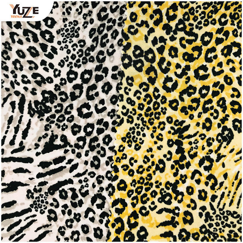 YZS20-385-7 fdy spandex print