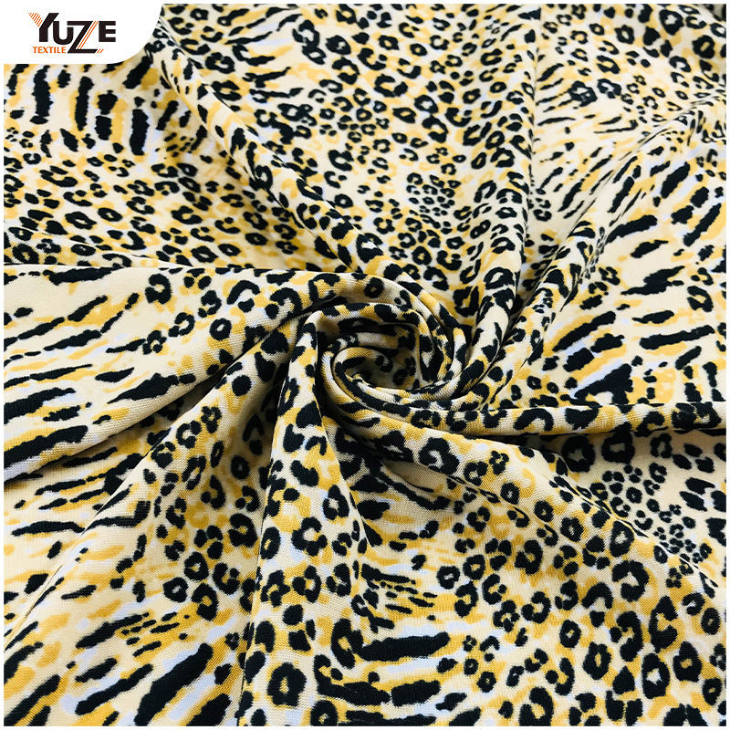 YZS20-385-7 fdy spandex print