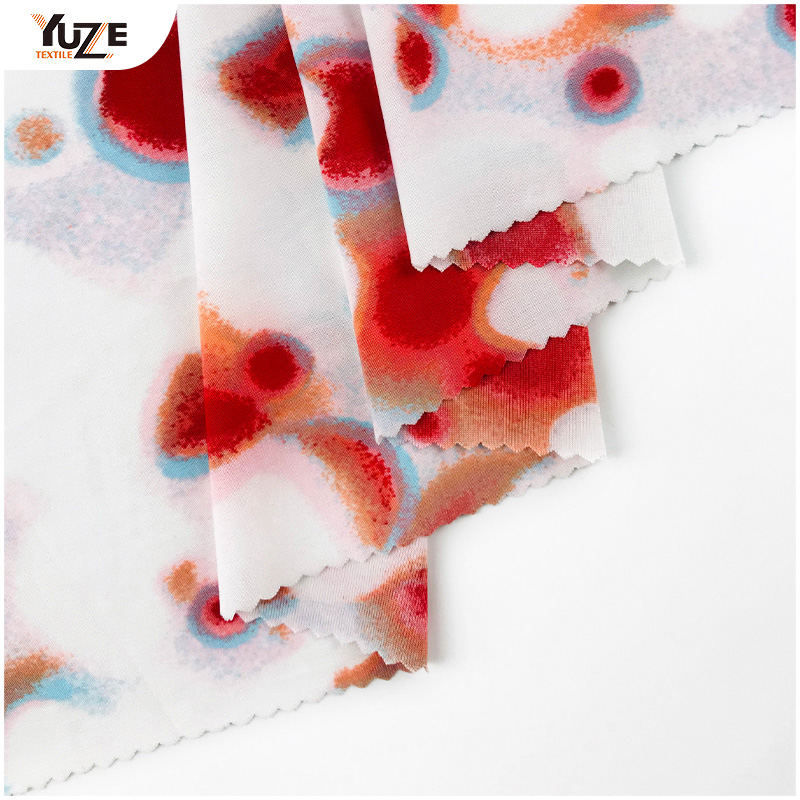 YZS20-391-4 fdy spandex print