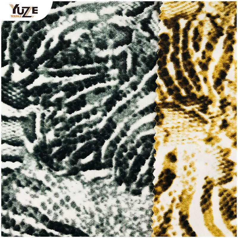 YZS20-421 fdy spandex print