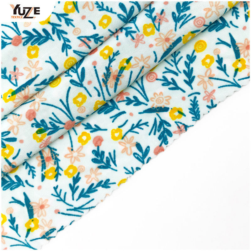 YZS20-441-1 fdy spandex print