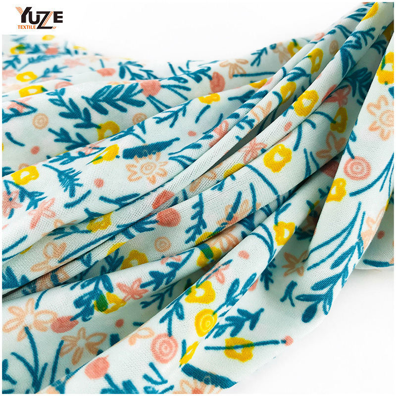 YZS20-441-1 fdy spandex print