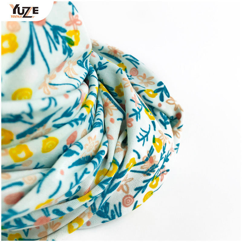 YZS20-441-1 fdy spandex print