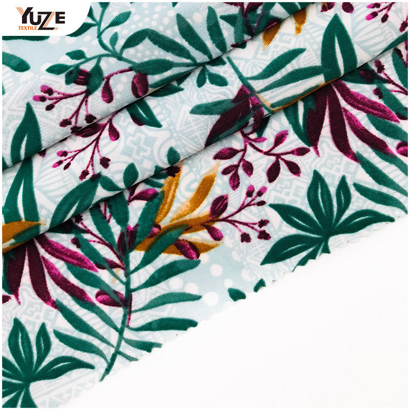 YZS20-441-6 fdy spandex print