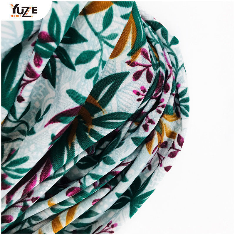 YZS20-441-6 fdy spandex print