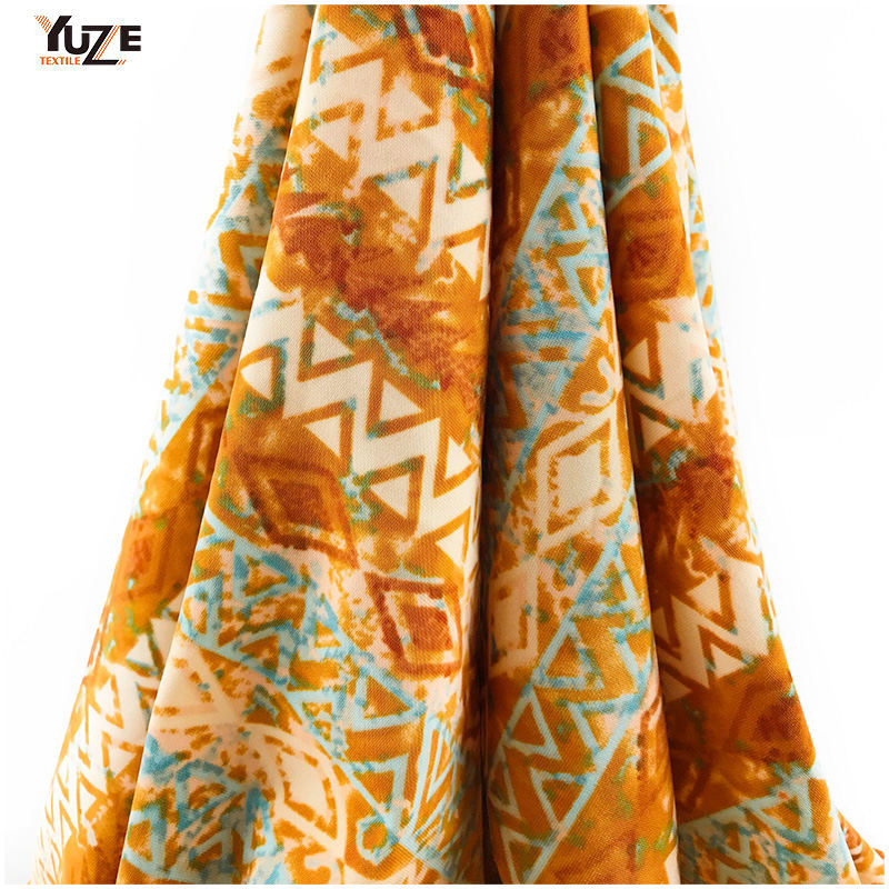 YZS20-528-4 fdy spandex print