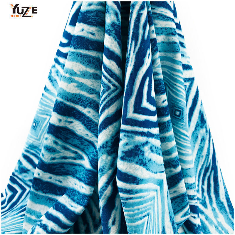 YZS20-528-5 fdy spandex print