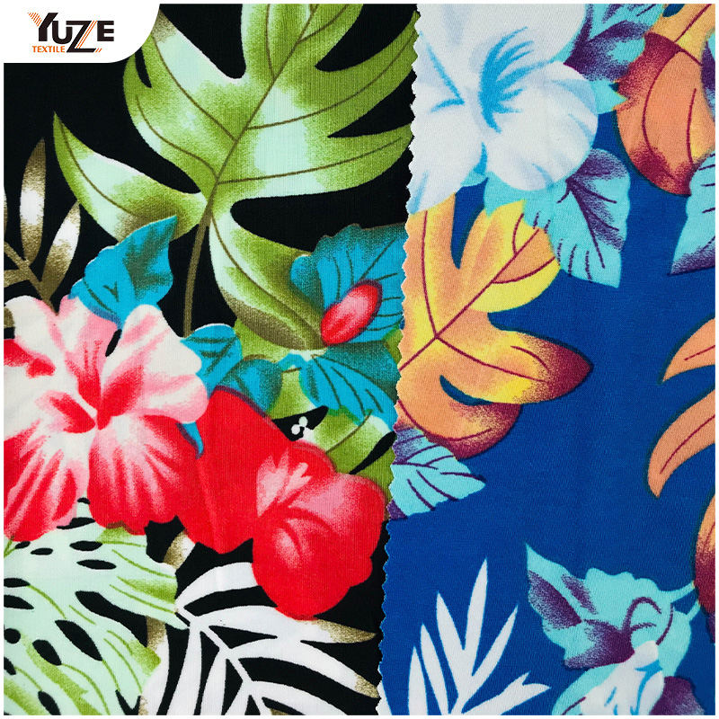 YZS21-115-5 fdy spandex print