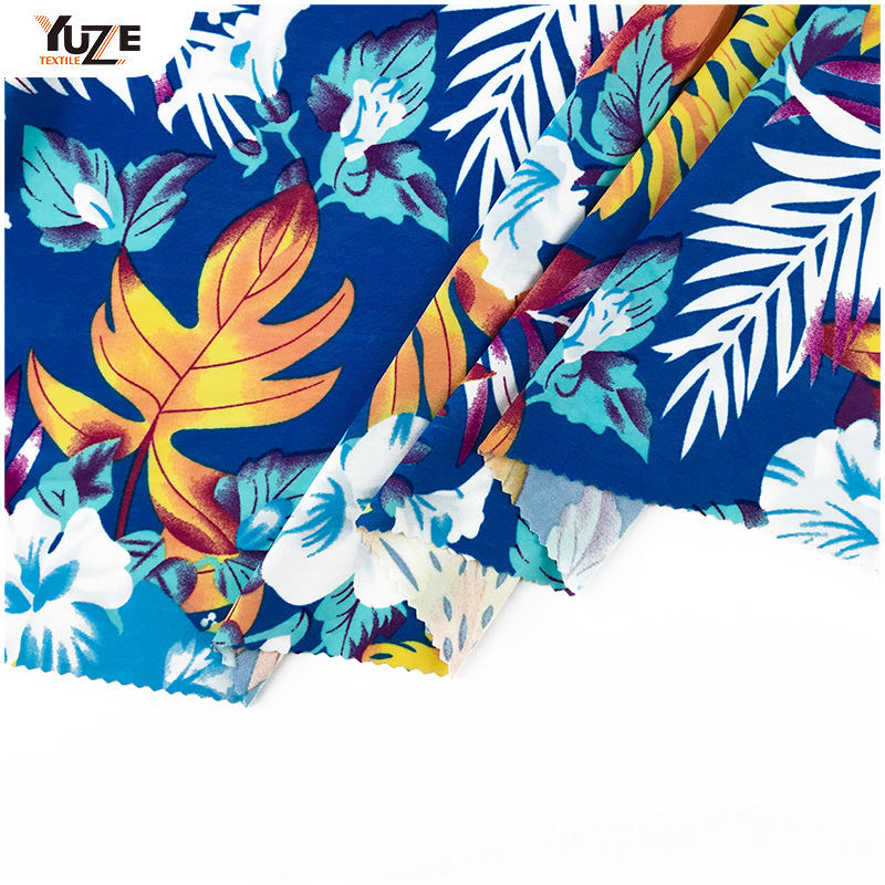 YZS21-115-5 fdy spandex print