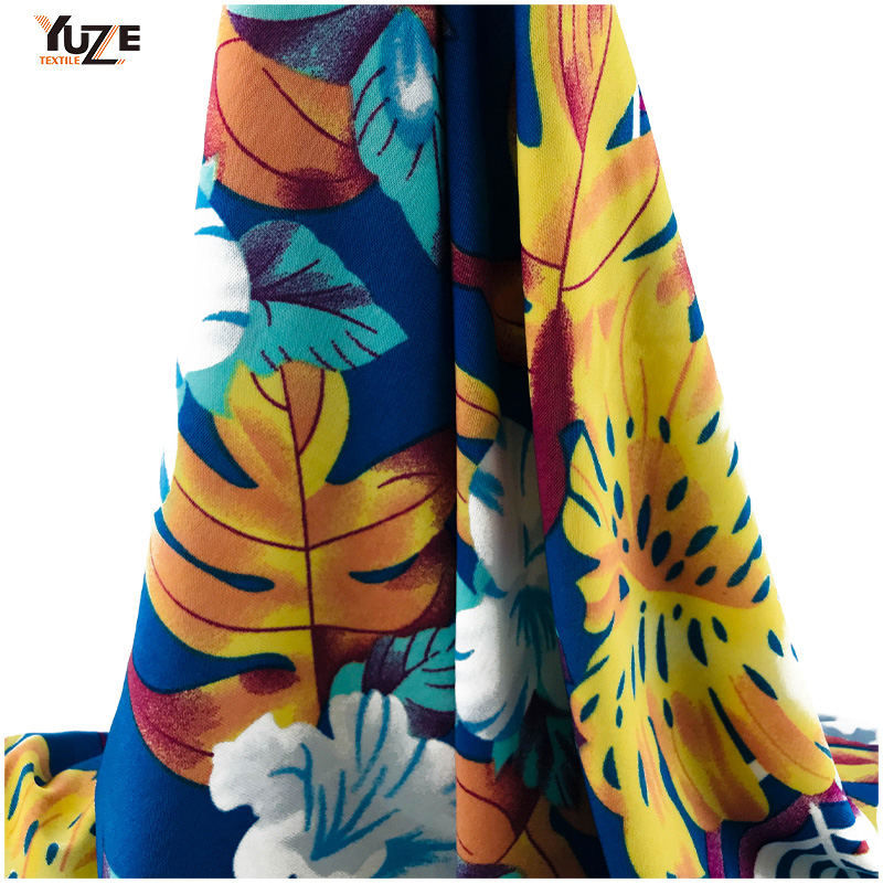 YZS21-115-5 fdy spandex print