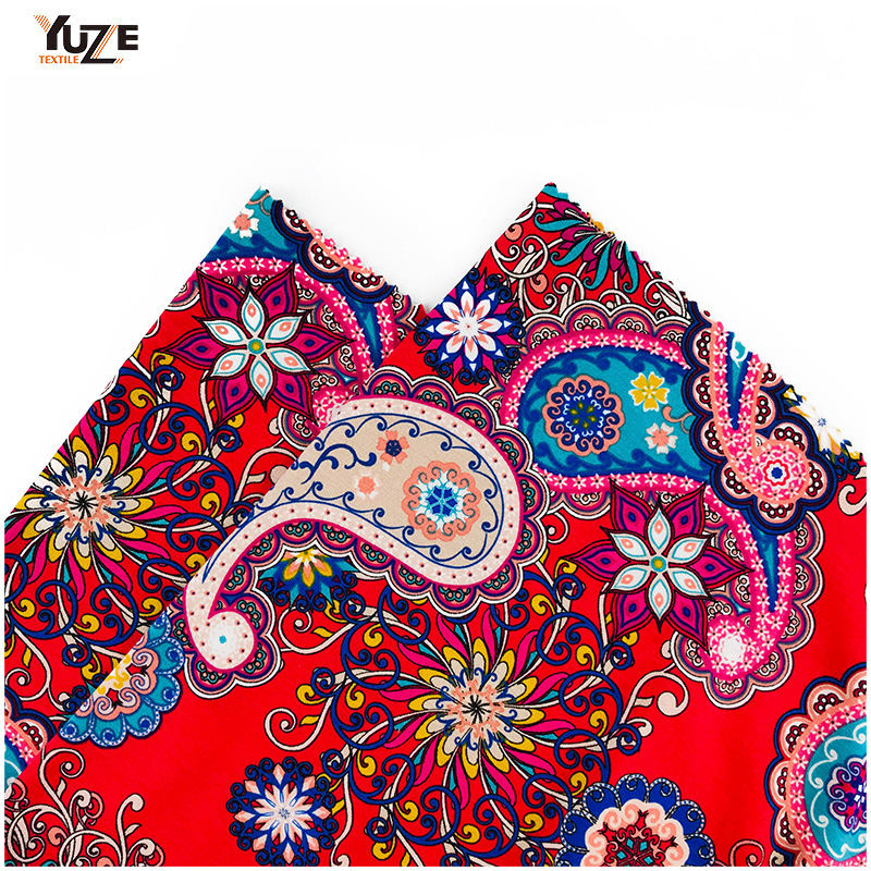 Yzmy-170715 Rayon oe spandex print