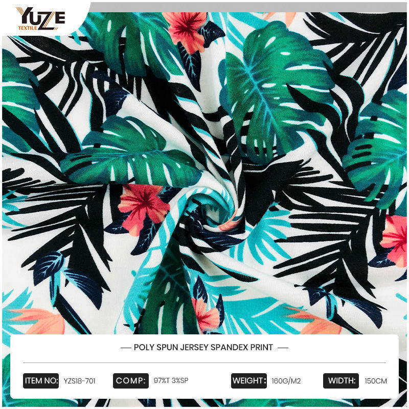 YZS18-701 SPANDEX SPANDEX POLI SPUN DRESS