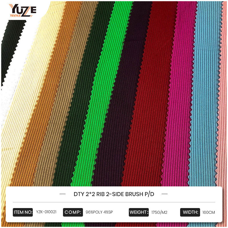 YZK-010021 DTY 2*2 RIB RIB 2-strana četka P/D