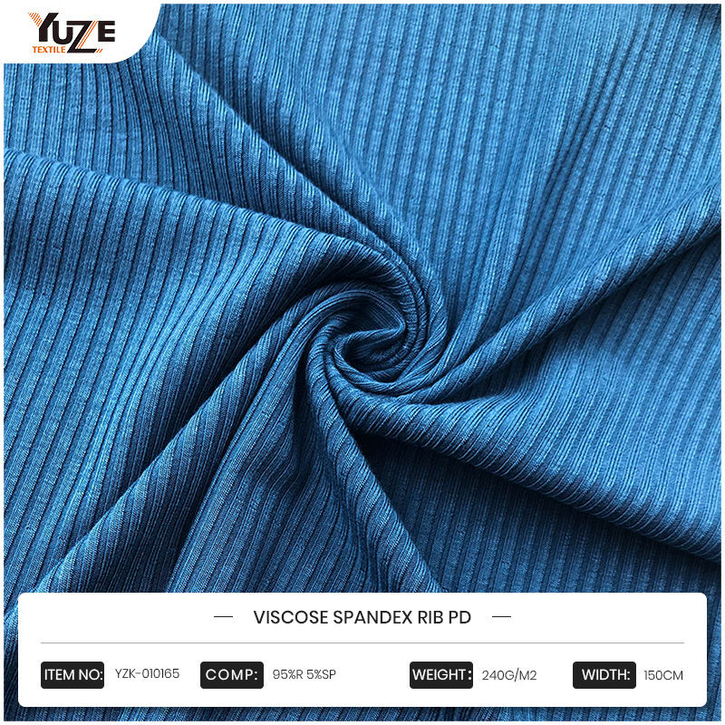 YZK-010165 viskoza Spandex RIB PD
