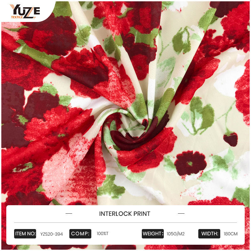 YZS20-394 INTERLOCK PRINT