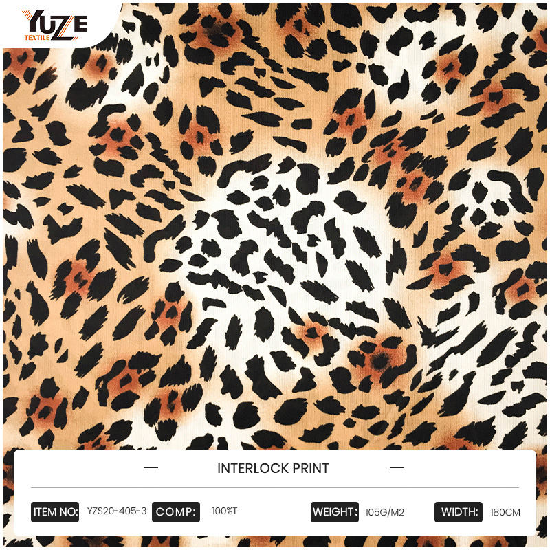 YZS20-405-3 INTERLOCK PRINT