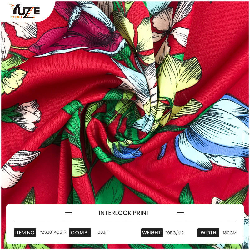 YZS20-405-7 INTERLOCK PRINT