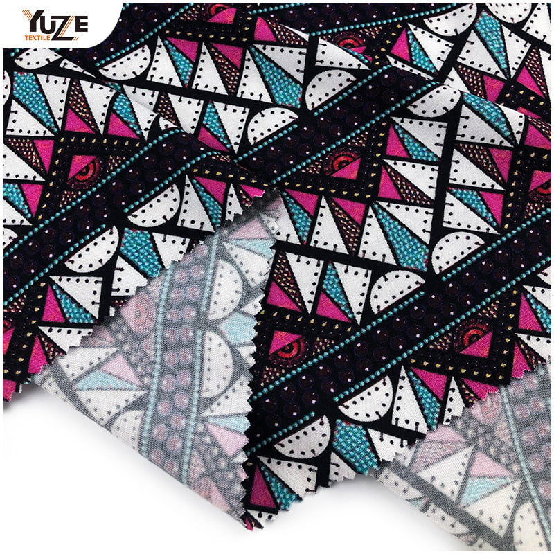 YZW-020612-30 Rayon Poplin Digital Print