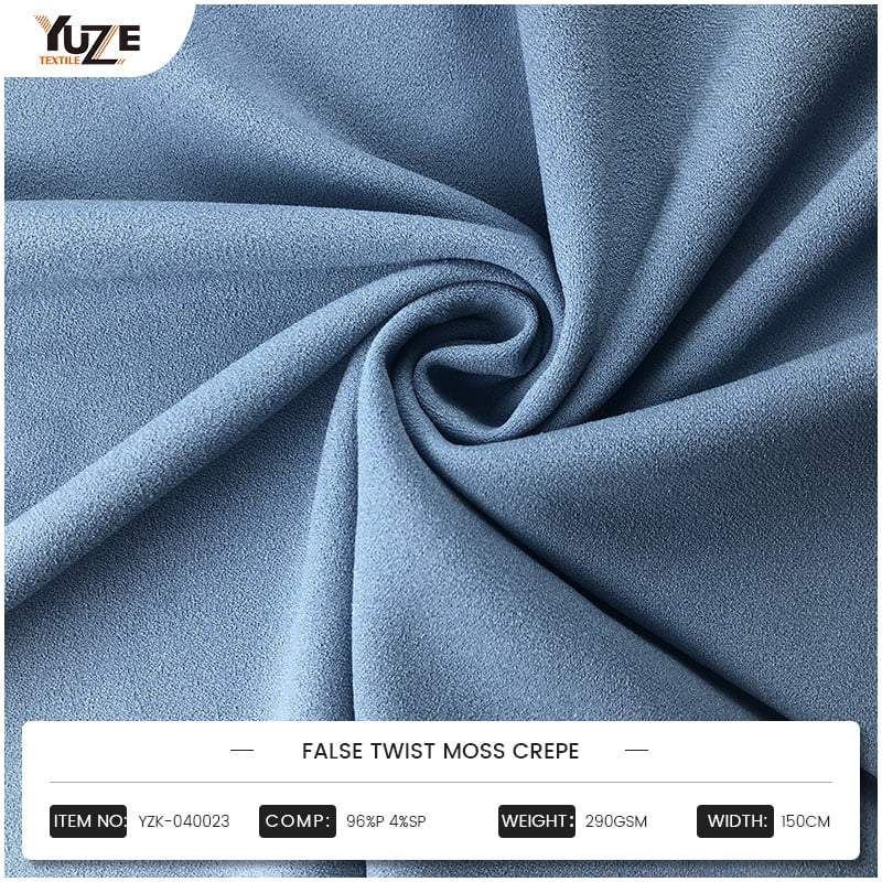 YZK-040023 FALSE Twist Moss krep